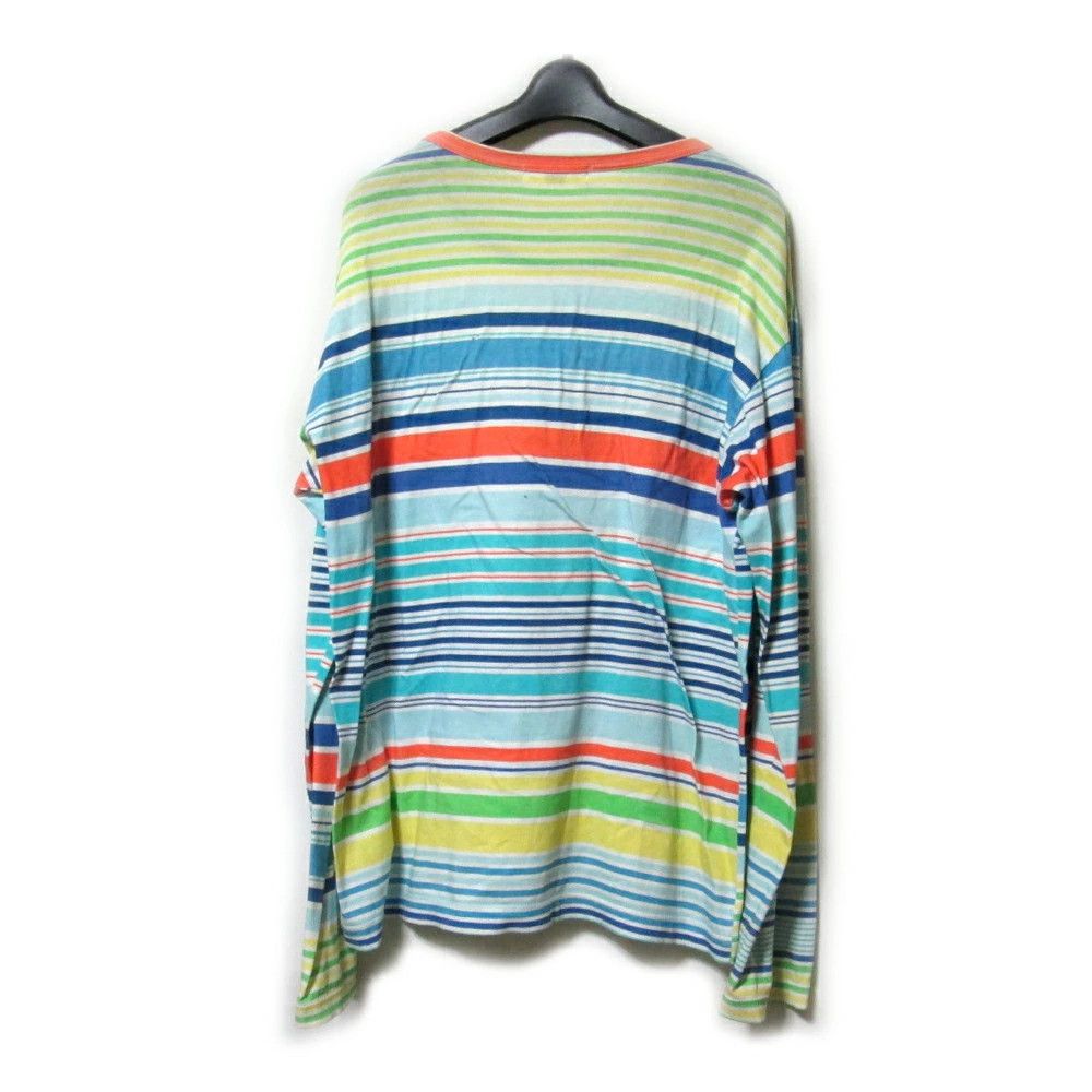 Yohji Yamamoto Y's HOMME Yohji Yamamoto Multi-border T-shirt Size US L / EU 52-54 / 3 - 2 Thumbnail