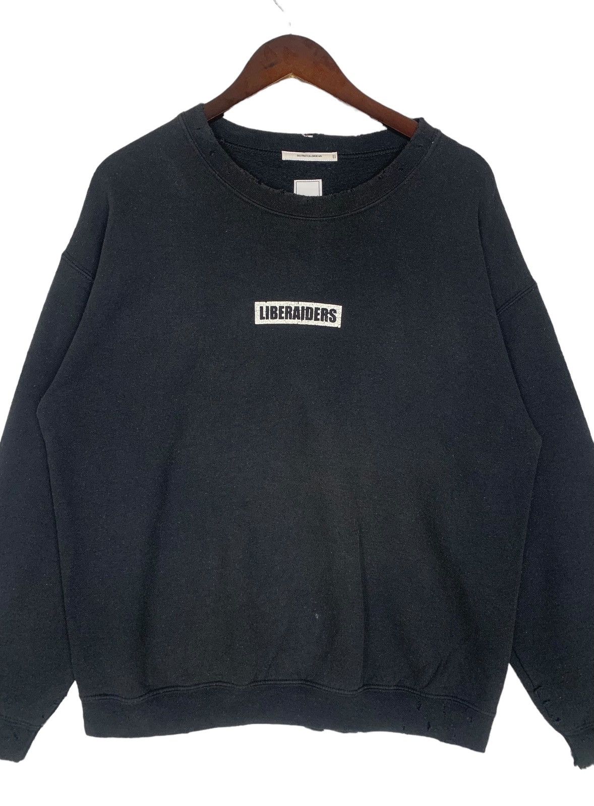 Liberaiders Vintage liberaiders Destinasion Unknown Crewneck Sweatshirt Size US L / EU 52-54 / 3 - 2 Thumbnail