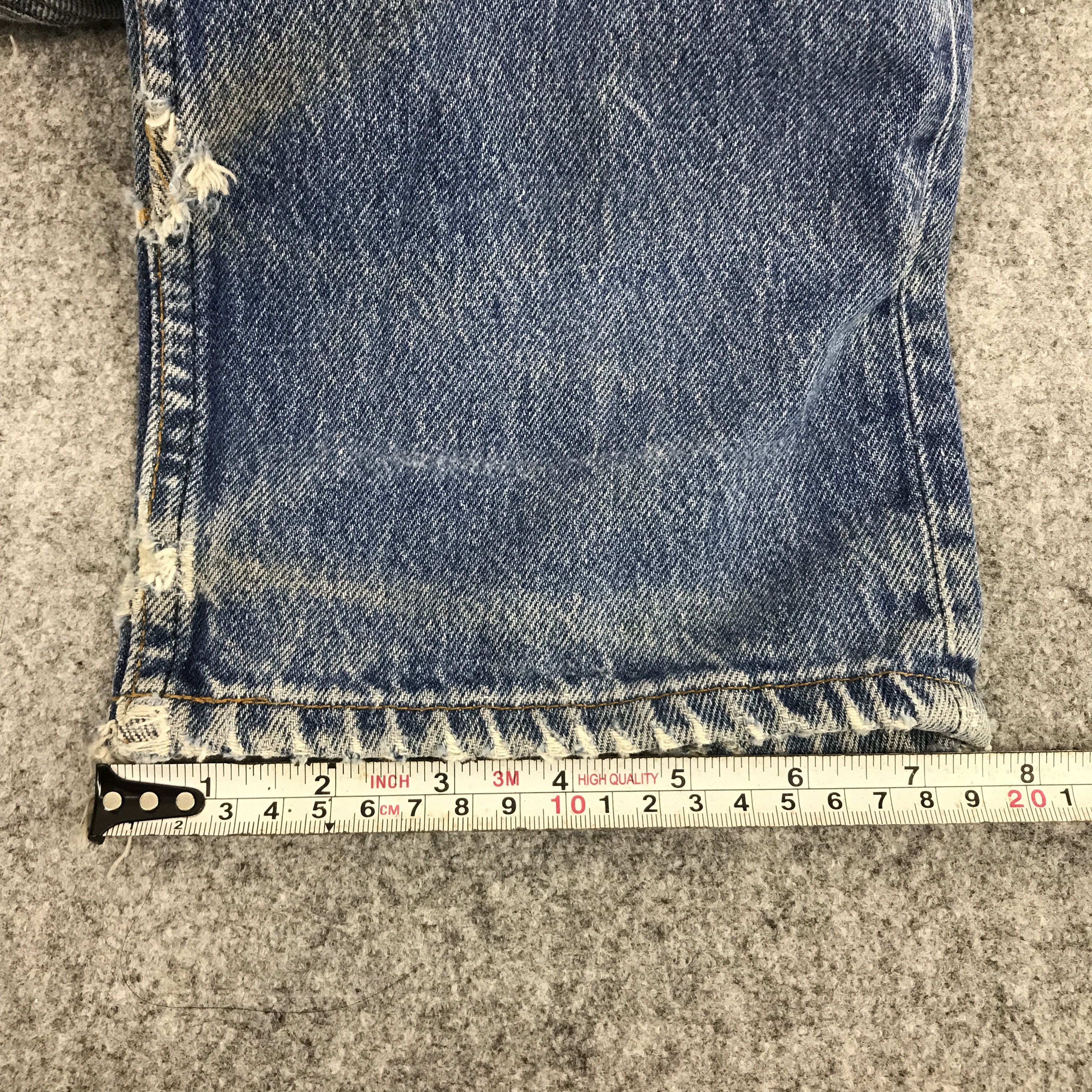 Levi's Vintage Clothing × Vintage Levi's 501 ripped distressed jean denim pants Size US 30 / EU 46 - 14 Thumbnail