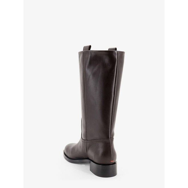 Aeyde Theo Moka Leather Knee High Boots Wom, Women's (Size 8) — image 2 of 5