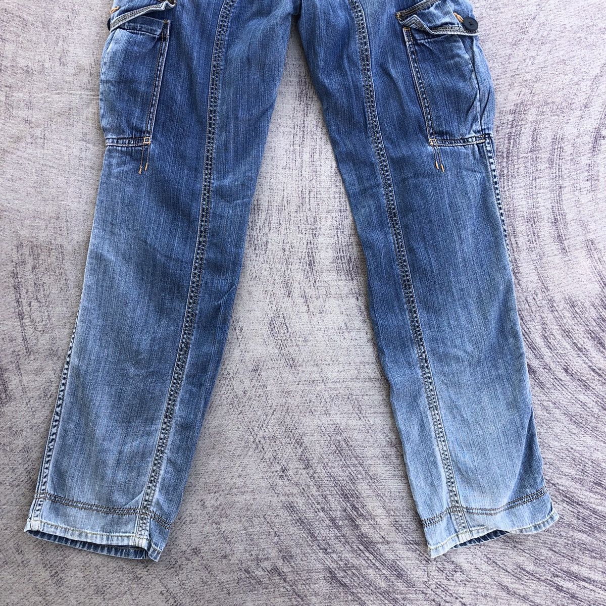 Jean Faded Cargo Denim Levis 502 Multipocket Tactical Pant Size US 30 / EU 46 - 14 Thumbnail