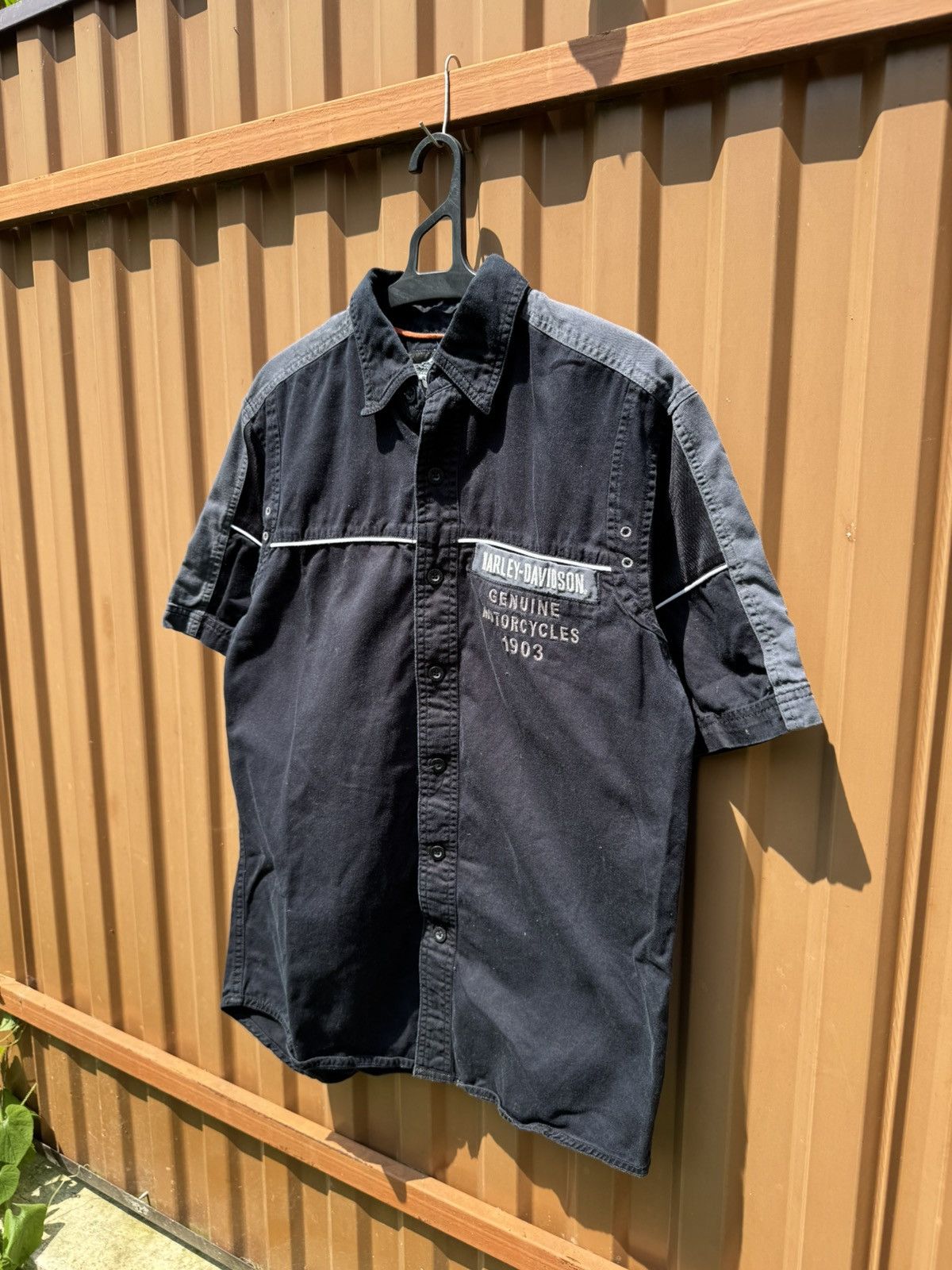 Other Vintage Harley Davidson Y2k Short Sleeve Shirt Size US S / EU 44-46 / 1 - 2 Thumbnail