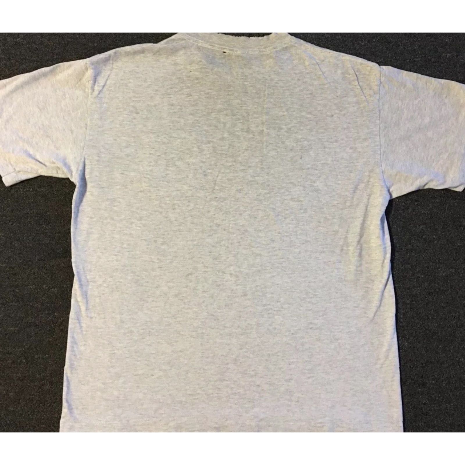 Vintage Vtg 90s Basic Cigarettes Faded Distress Shirt L Smoking Grunge Biker Skate Punk Shirt Mens Gray 90s Vintage Distressed Single Stitch USA Made Size US L / EU 52-54 / 3 - 2 Thumbnail