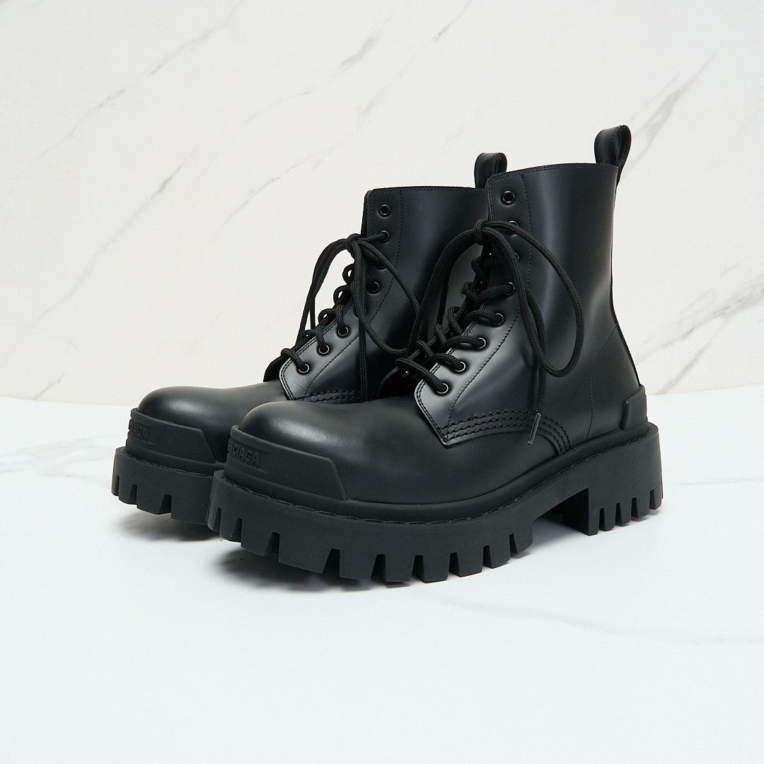 Balenciaga Balenciaga Women's Platform Martin Boots Size US 5 / IT 35 - 1 Thumbnail