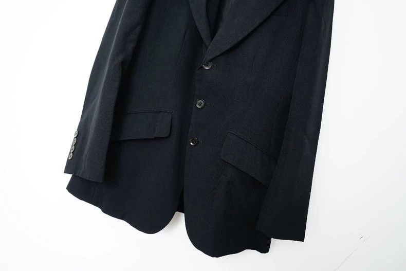 Yohji Yamamoto Yohji Yamamoto Yohji Yamamoto Removable Collar Suit Jacket Size US M / EU 48-50 / 2 - 5 Thumbnail