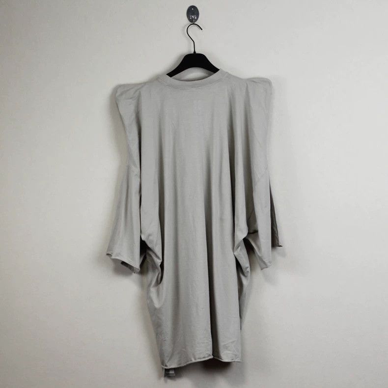 Rick Owens gray oversized short sleeve shirt-2508 Size US XS / EU 42 / 0 - 2 Thumbnail