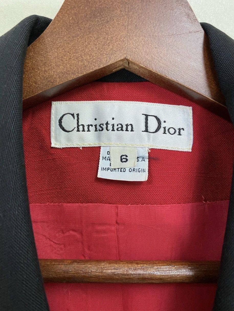 Christian Dior Monsieur × Vintage Christian Dior Vintage Blazer Jacket Size M / US 6-8 / IT 42-44 - 8 Thumbnail