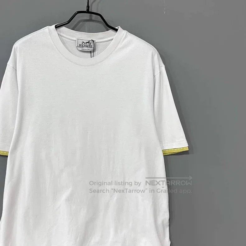 Hermes Hermes White short sleeve Size US L / EU 52-54 / 3 - 2 Thumbnail