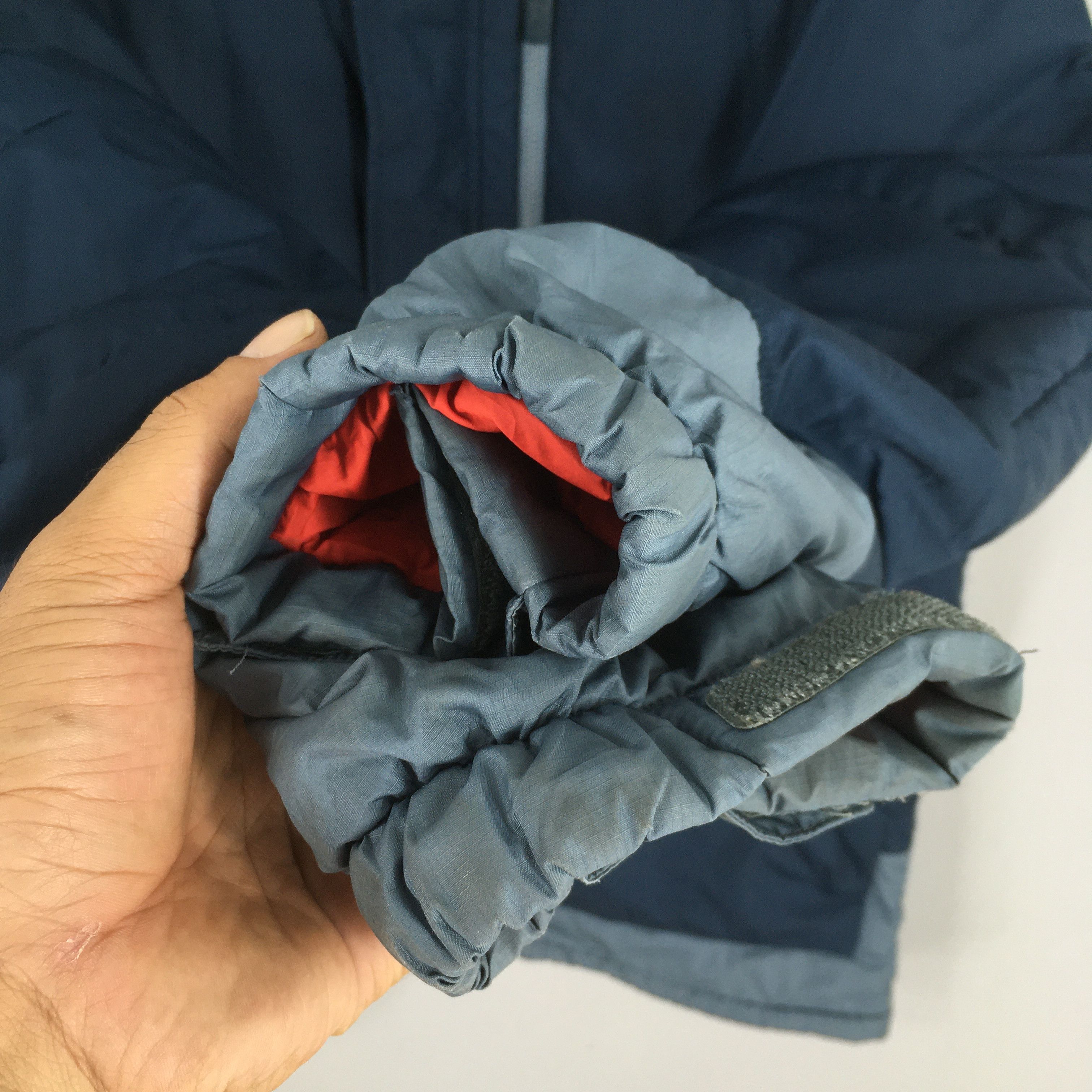 Nike Vintage Y2K Nike Swoosh Blue Puffer Jacket XXL Size US XXL / EU 58 / 5 - 4 Thumbnail