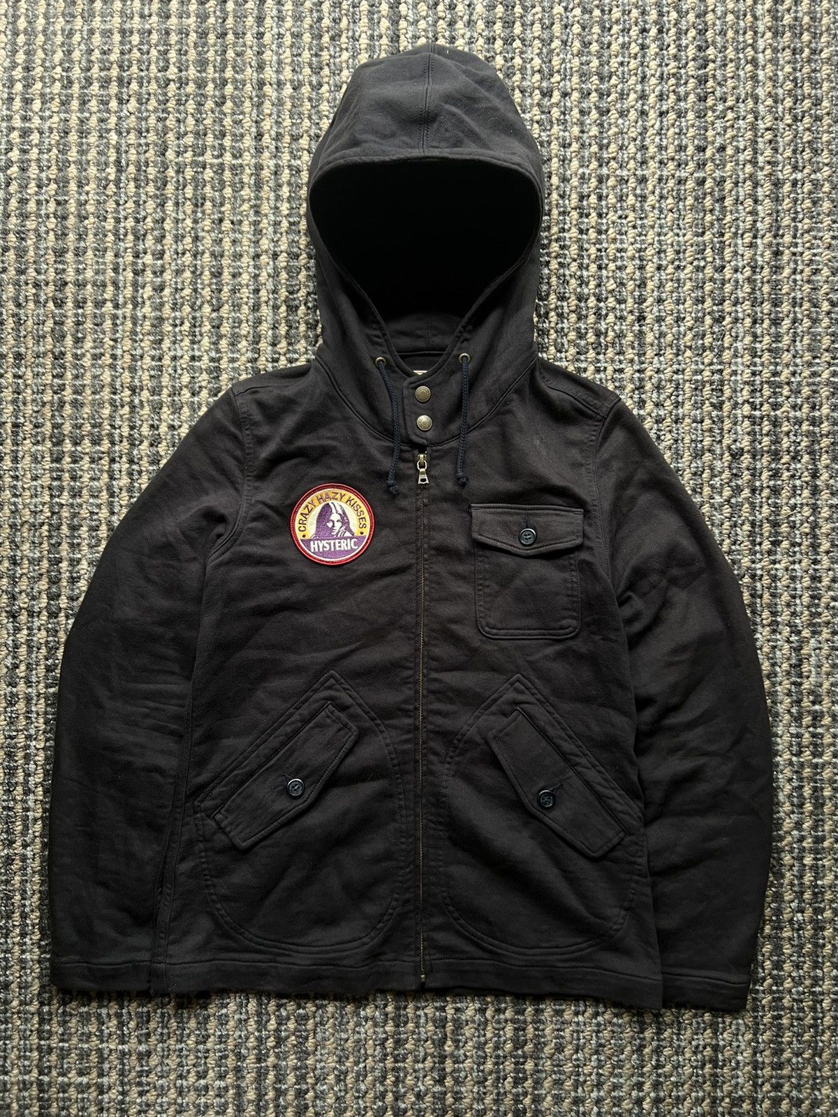 Hysteric Glamour Hysteric Glamour Crazy Hazy Kisses Rare Jacket Size US S / EU 44-46 / 1 - 1 Thumbnail