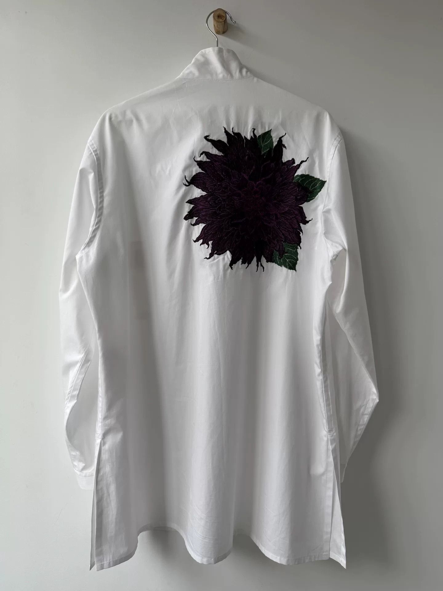 Yohji Yamamoto purple floral shirt by yohji yamamoto Size US M / EU 48-50 / 2 - 1 Thumbnail