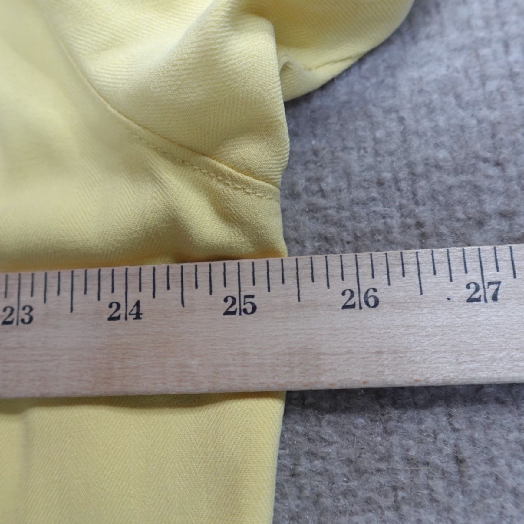 Tommy Bahama Tommy Bahama Shirt XL Yellow Solid Camp Collar Silk Short Sleeve Button-Up Mens Size US XL / EU 56 / 4 - 6 Thumbnail
