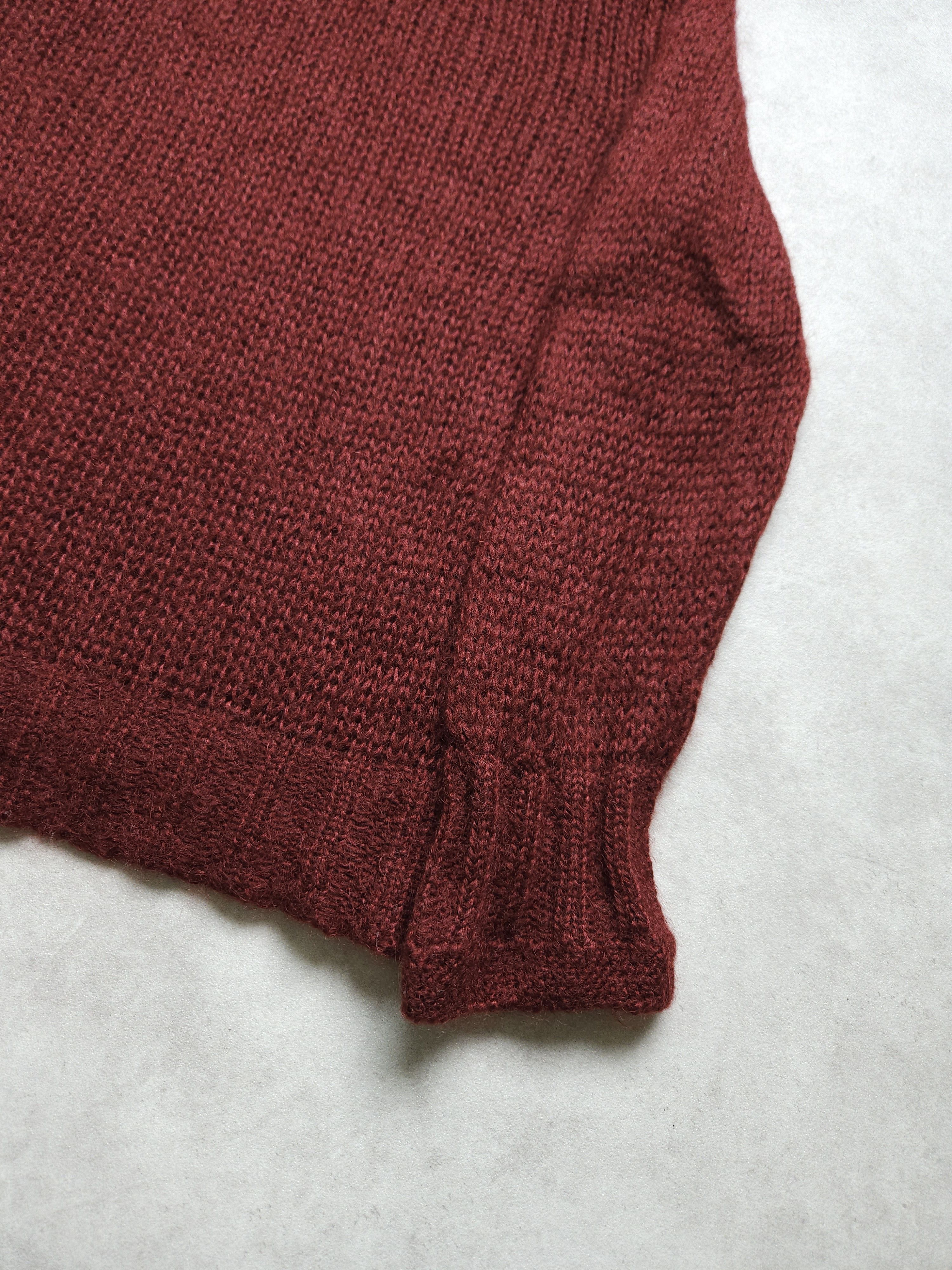 Prada Prada mohair knit in burgundy Size US M / EU 48-50 / 2 - 5 Thumbnail