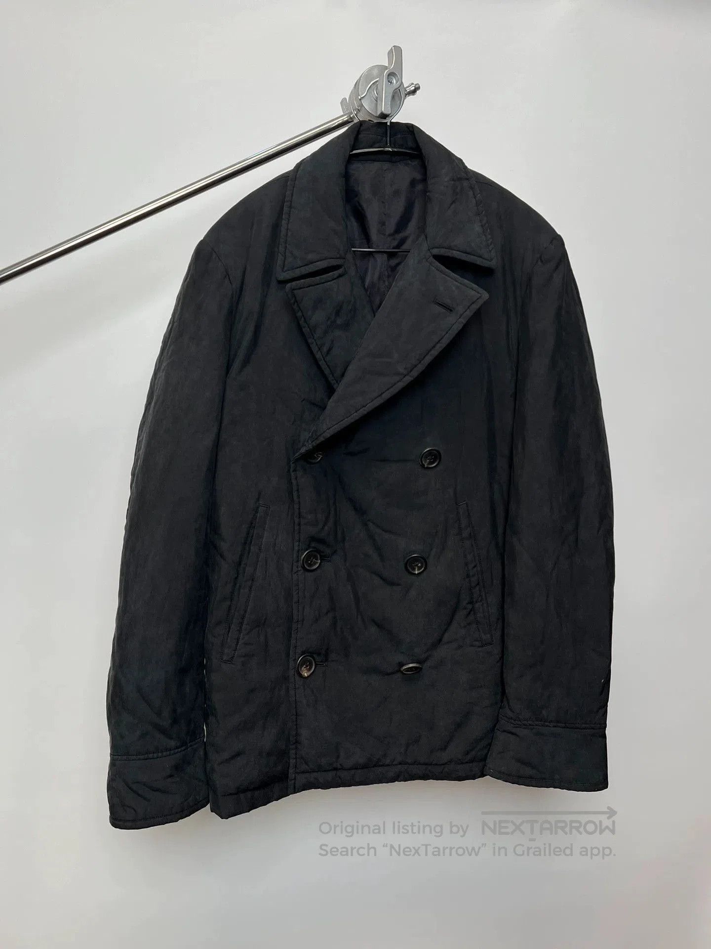 Yohji Yamamoto Black Double. Size US M / EU 48-50 / 2 - 2 Thumbnail