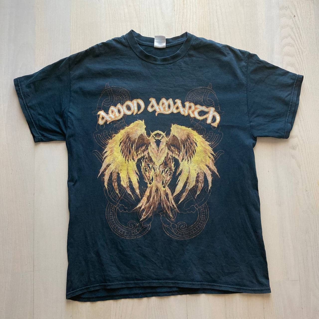 Band Tees Vintage Amon Amarth Death Metal Rock Band Tour Tee Size US L / EU 52-54 / 3 - 1 Thumbnail