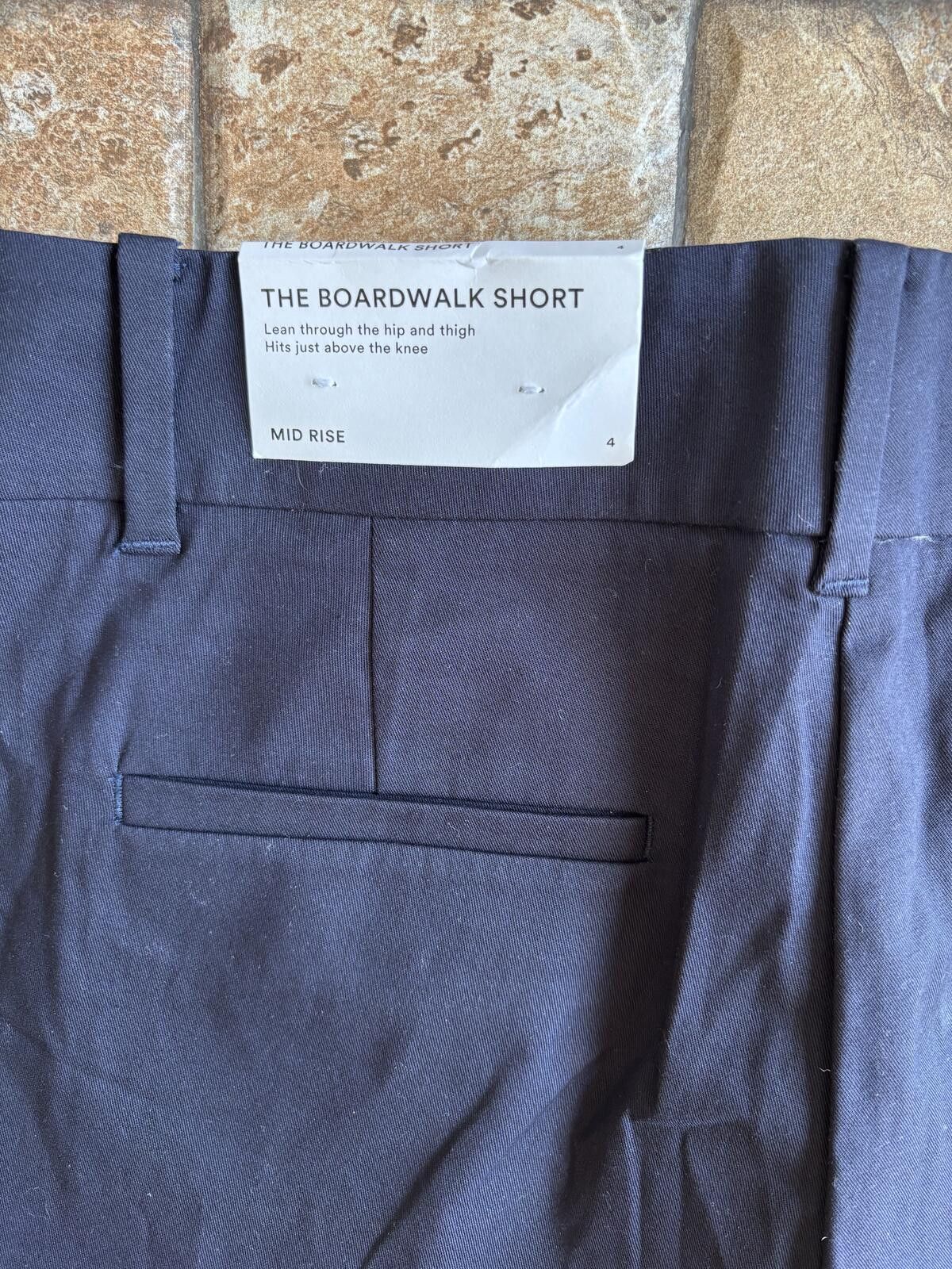 Ann Taylor Ann Taylor Navy Boardwalk Shorts Bermuda Classic Size 4 Size 27" / US 4 / IT 40 - 4 Thumbnail