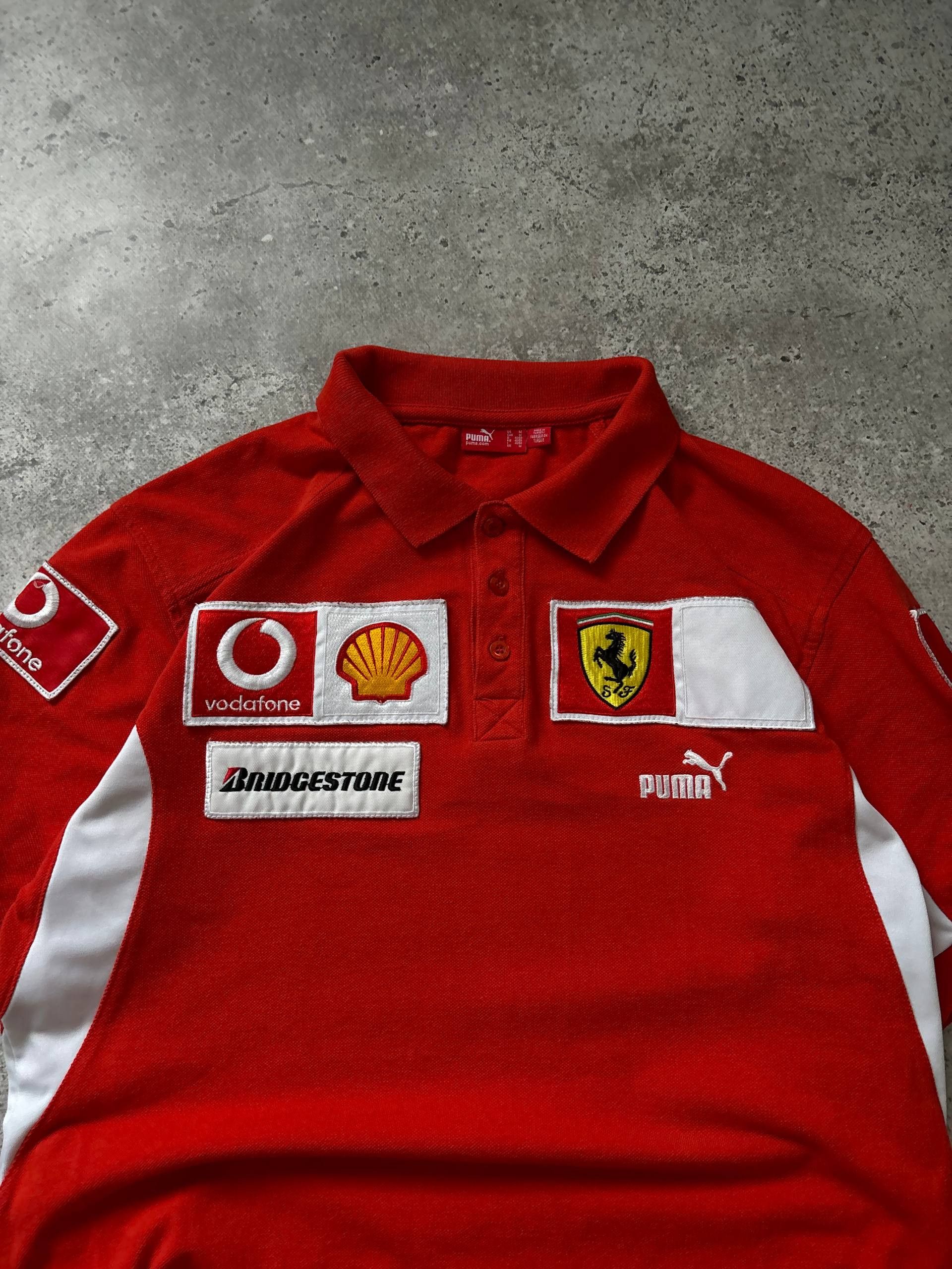Ferrari × Puma Puma & Scuderia Ferrari Official T-Shirt Vodafone Size US M / EU 48-50 / 2 - 4 Thumbnail
