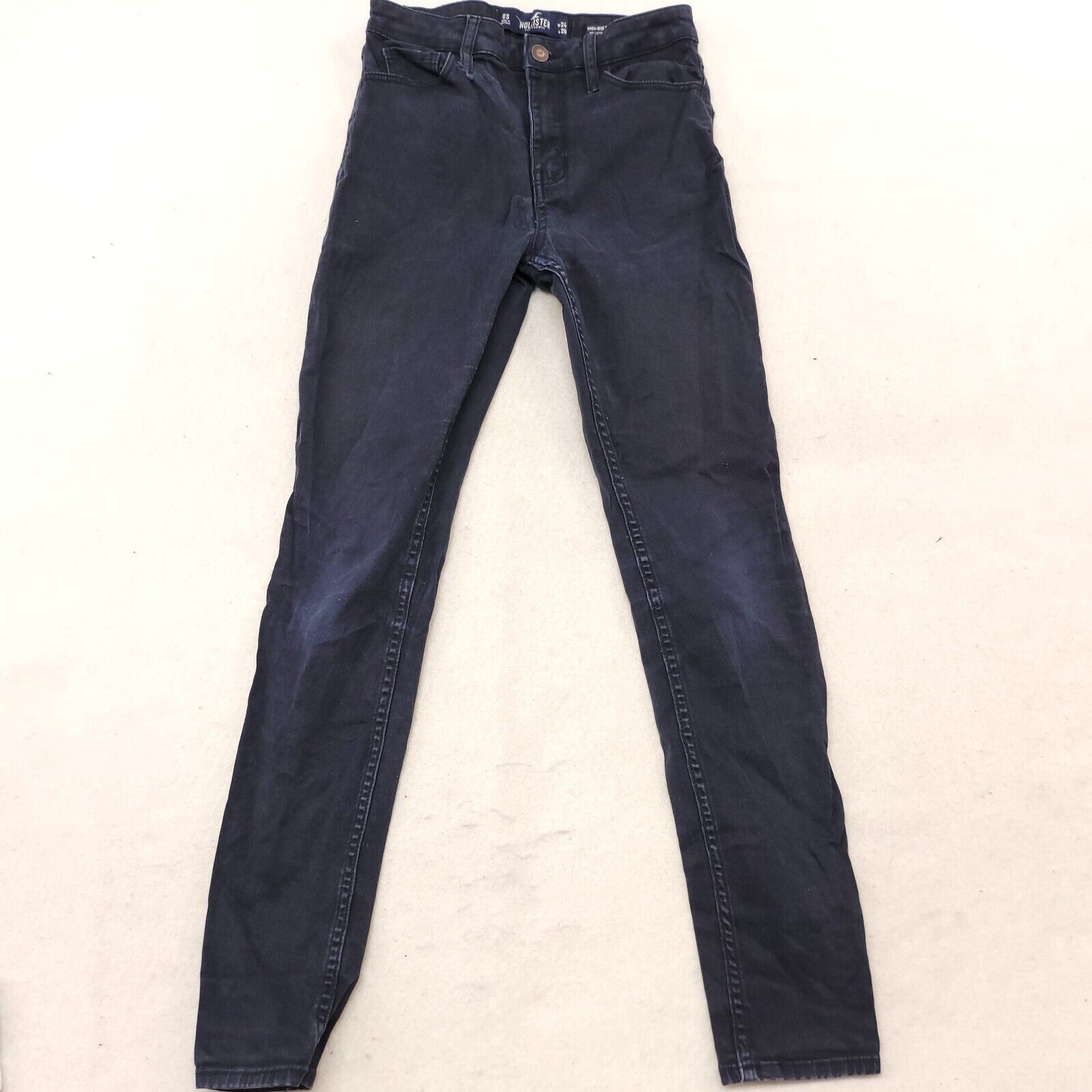 Hollister Hollister High-Rise Button Zip Denim Jeans Womens Size 24x28 Size 24" / US 00 / IT 34 - 2 Thumbnail