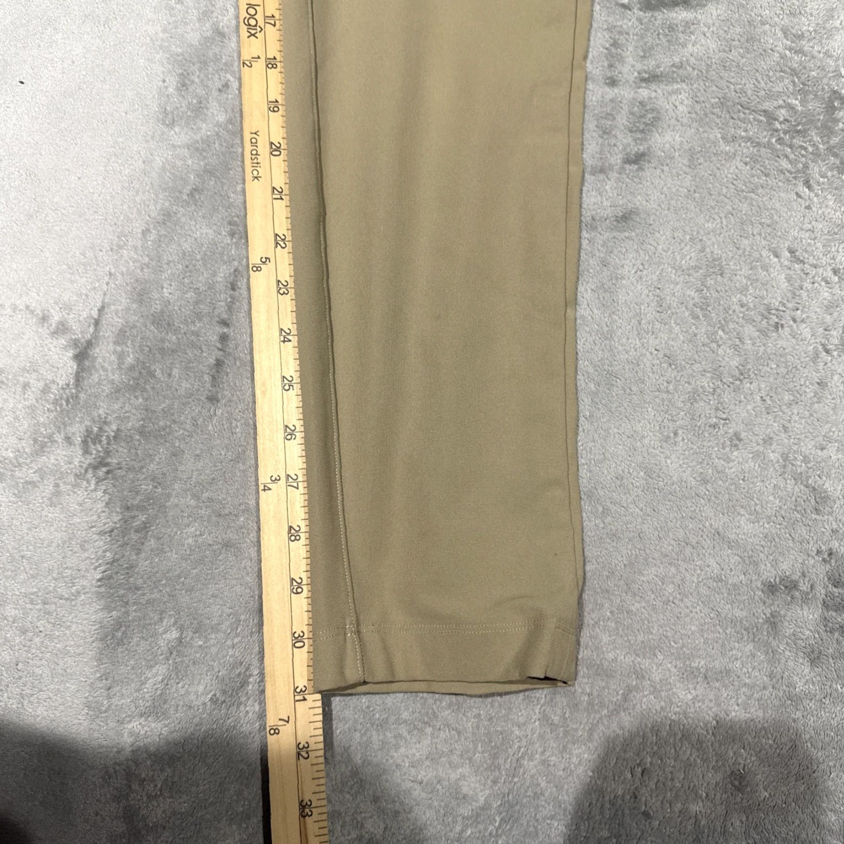 Lululemon Lululemon Commission Slim Tofino Sand Khaki Tan Pants Men’s 28x31 Warpstreme Beige Slimming Flat Front Belt Loops Tapered Leg Varieties Size US 28 / EU 44 - 4 Thumbnail