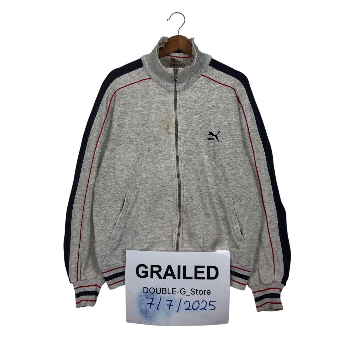 Japanese Brand 📌Vintage Zipper Tracktop Jogging Puma Size US M / EU 48-50 / 2 - 1 Thumbnail
