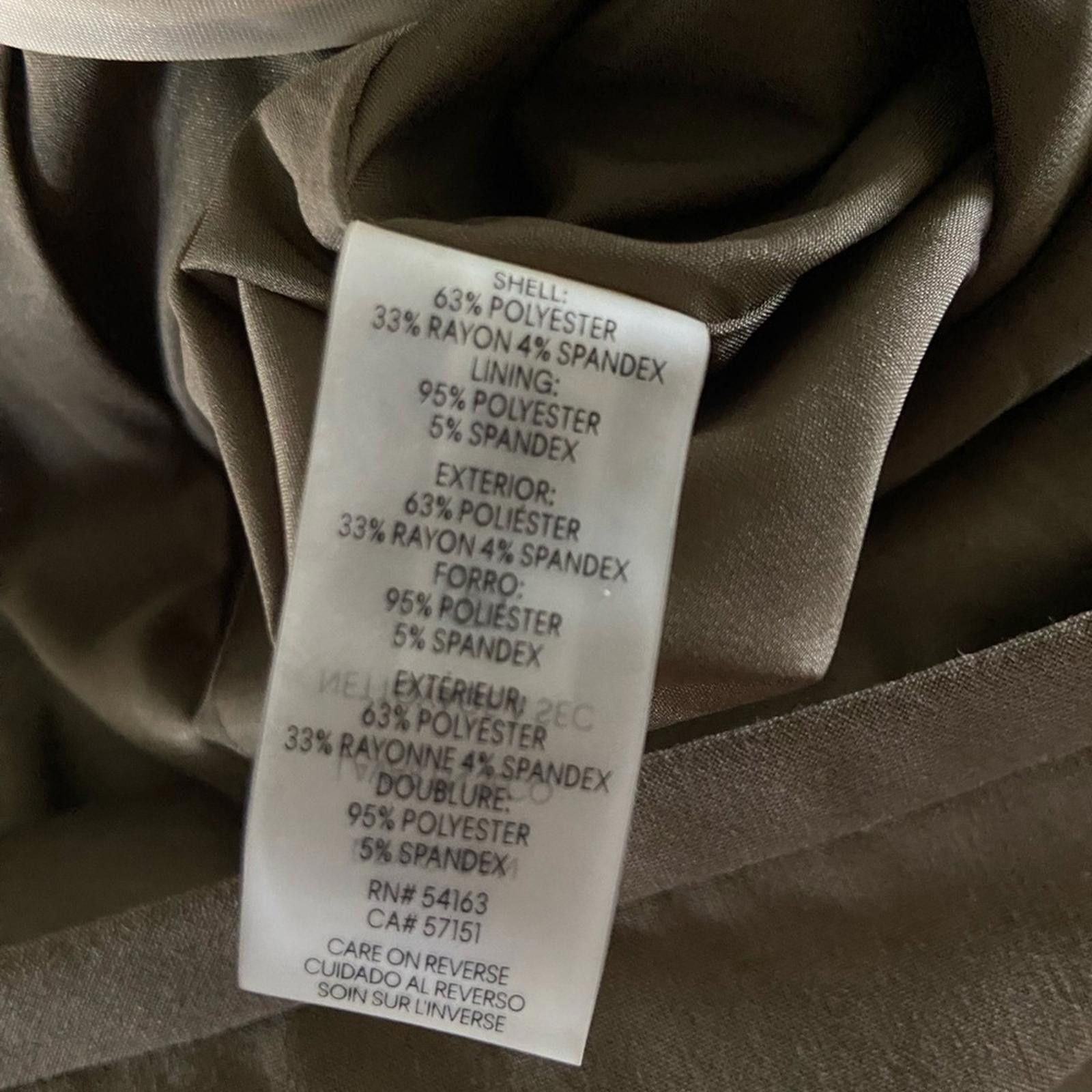 Calvin Klein NWT Calvin Klein Olive Green Pencil Skirt Women’s Size 16W Size 38" / US 16 / IT 52 - 6 Thumbnail