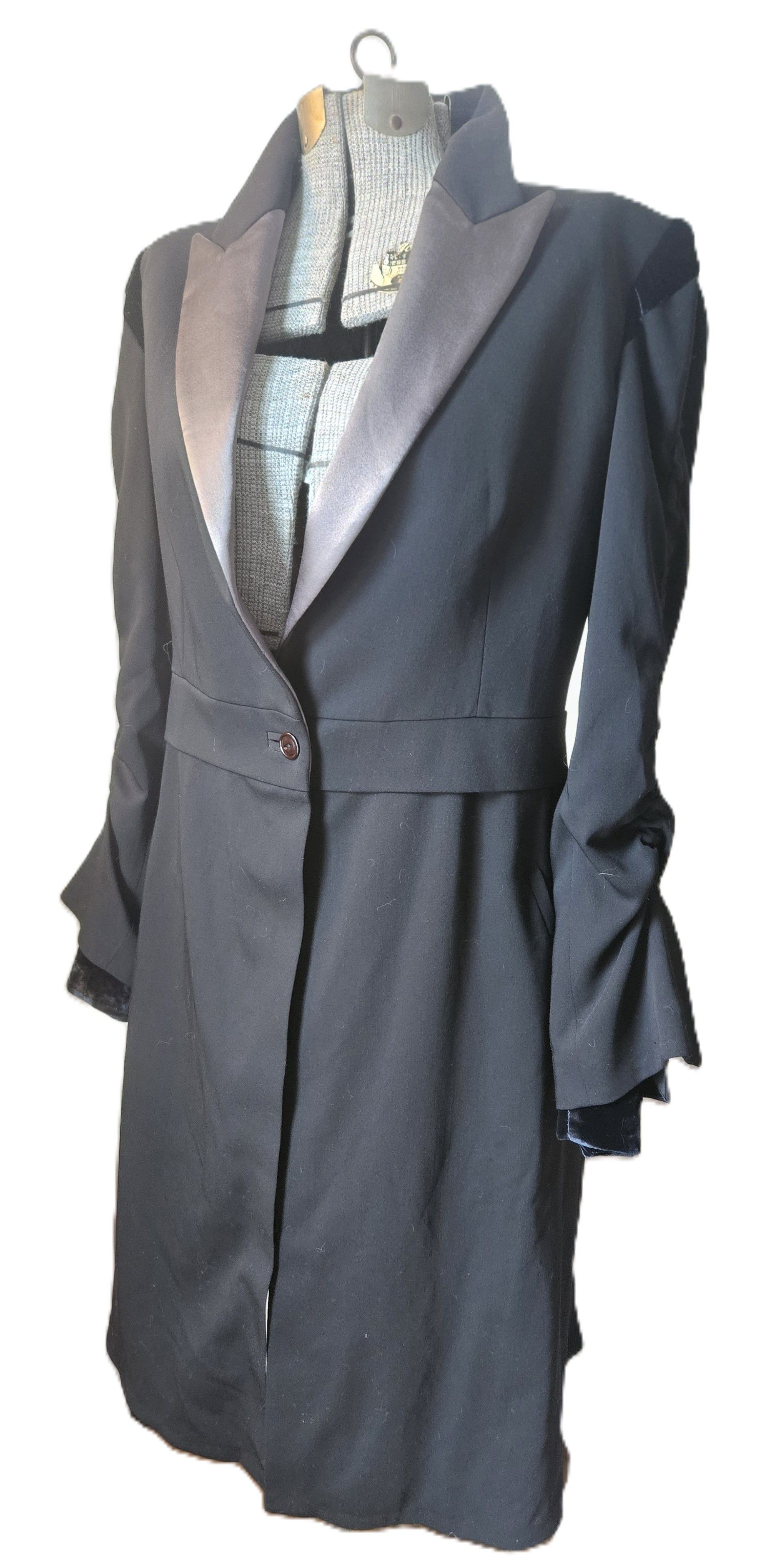 Marithe + Francois Girbaud Vintage Marithé + François Girbaud Tuxedo Jacket - 1990s Size M / US 6-8 / IT 42-44 - 1 Thumbnail