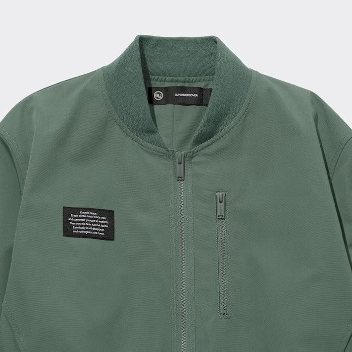 Japanese Brand × Jun Takahashi × Undercover Undercover × GU Kosmik Noise Blouson Type Jacket Olive Size US L / EU 52-54 / 3 - 5 Thumbnail