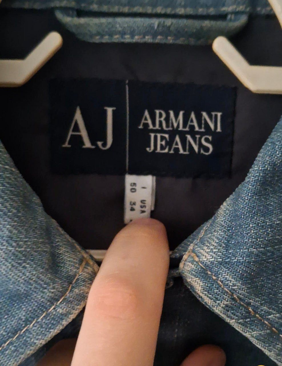 Armani Armani jeans jacket Size US L / EU 52-54 / 3 - 7 Thumbnail