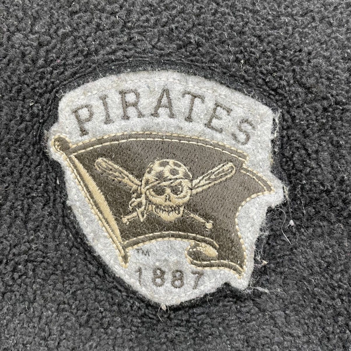 MLB 💥Major League Baseball Pirates Fleece Half Zipper Pull Over Size US S / EU 44-46 / 1 - 3 Thumbnail