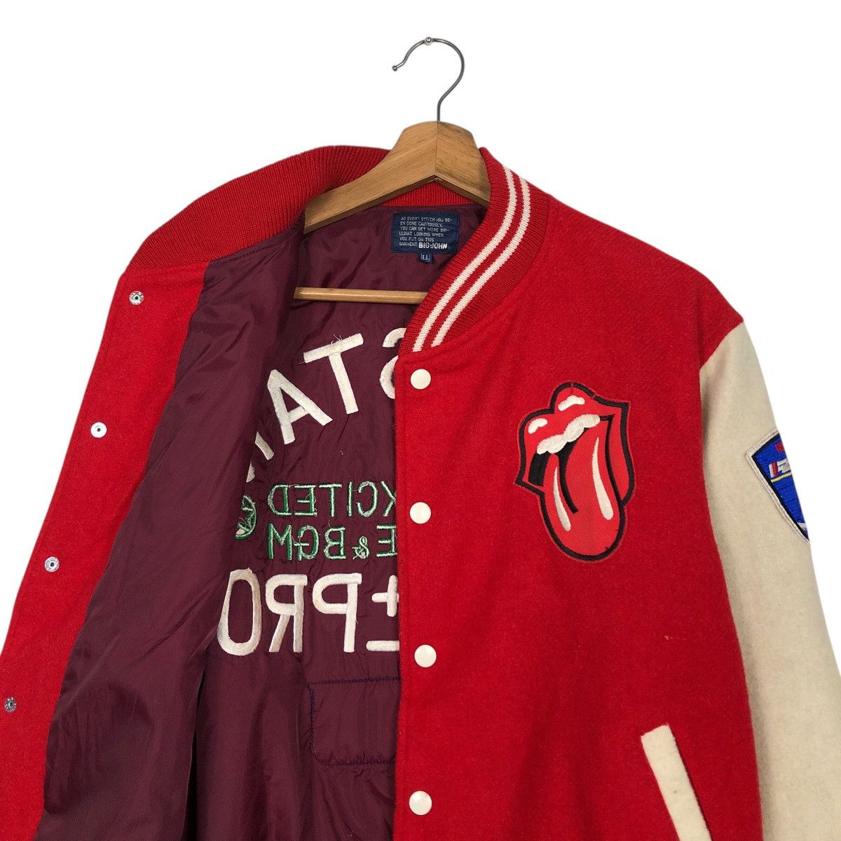 Japanese Brand 📌Vintage Bomber Jacket All Star Big Logo Hysteric Glamour Size US L / EU 52-54 / 3 - 13 Thumbnail