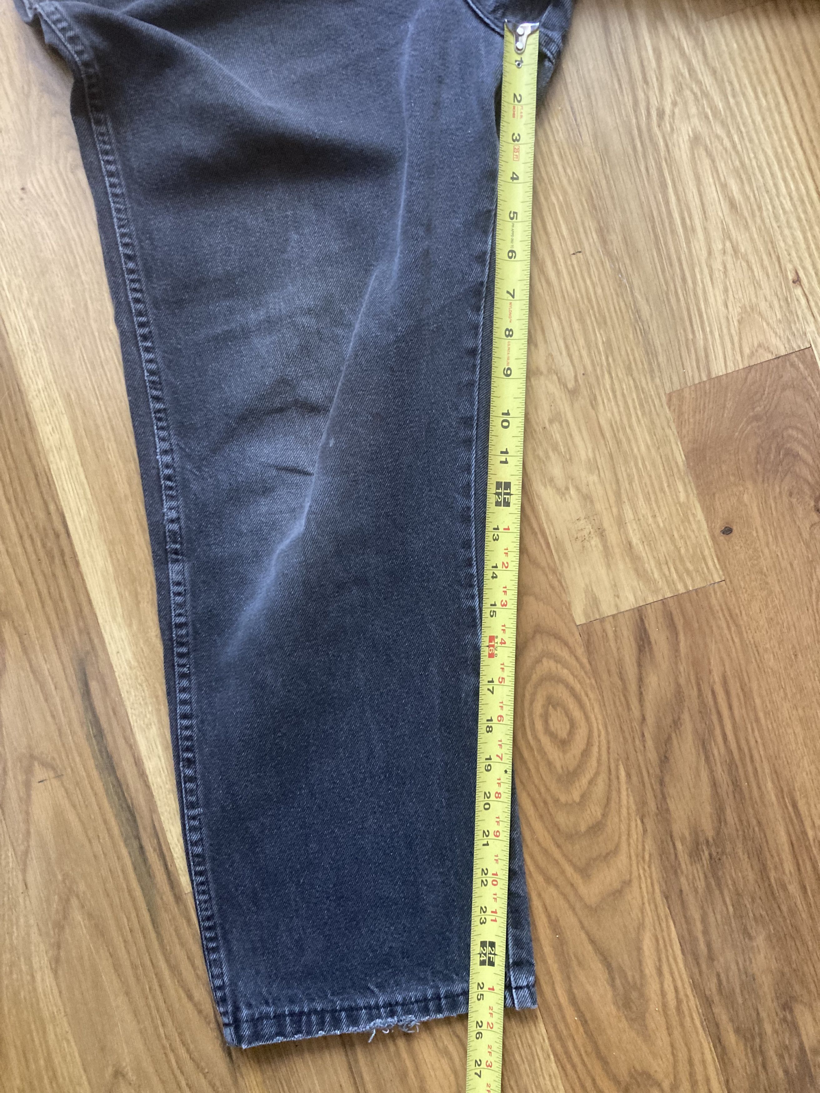Rustler Vintage Rustler Cropped Jeans Grey 35x30 Size US 35 - 5 Thumbnail