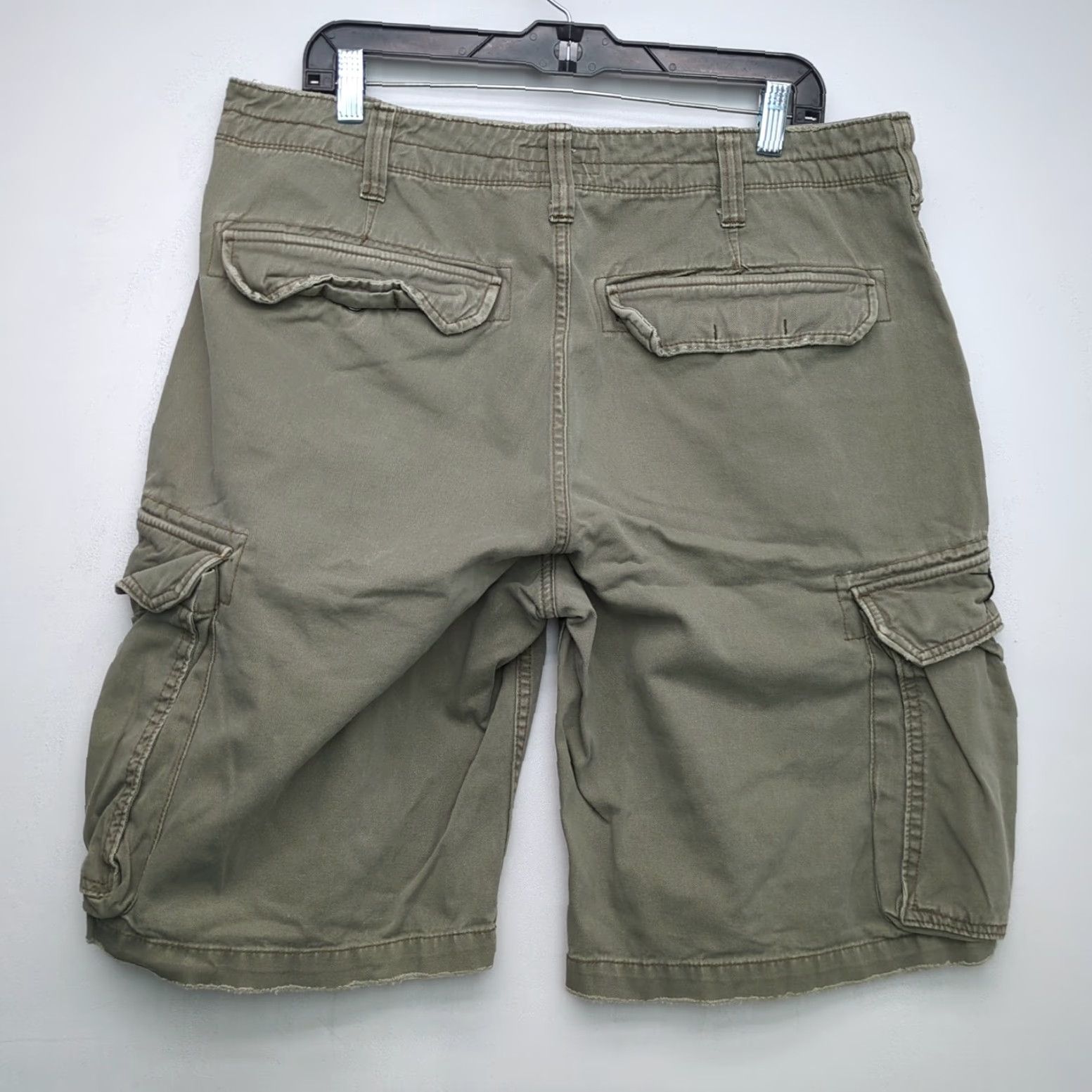 Polo Ralph Lauren VINTAGE Polo Ralph Lauren Cargo Military Utility Surplus Shorts 36 Green Mens Distressed Size US M / EU 48-50 / 2 - 2 Thumbnail