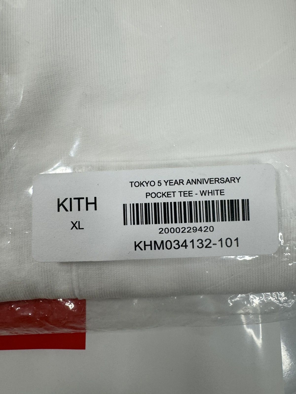 Kith KITH Tokyo 5 Year Pocket Tee Size US XL / EU 56 / 4 - 4 Thumbnail