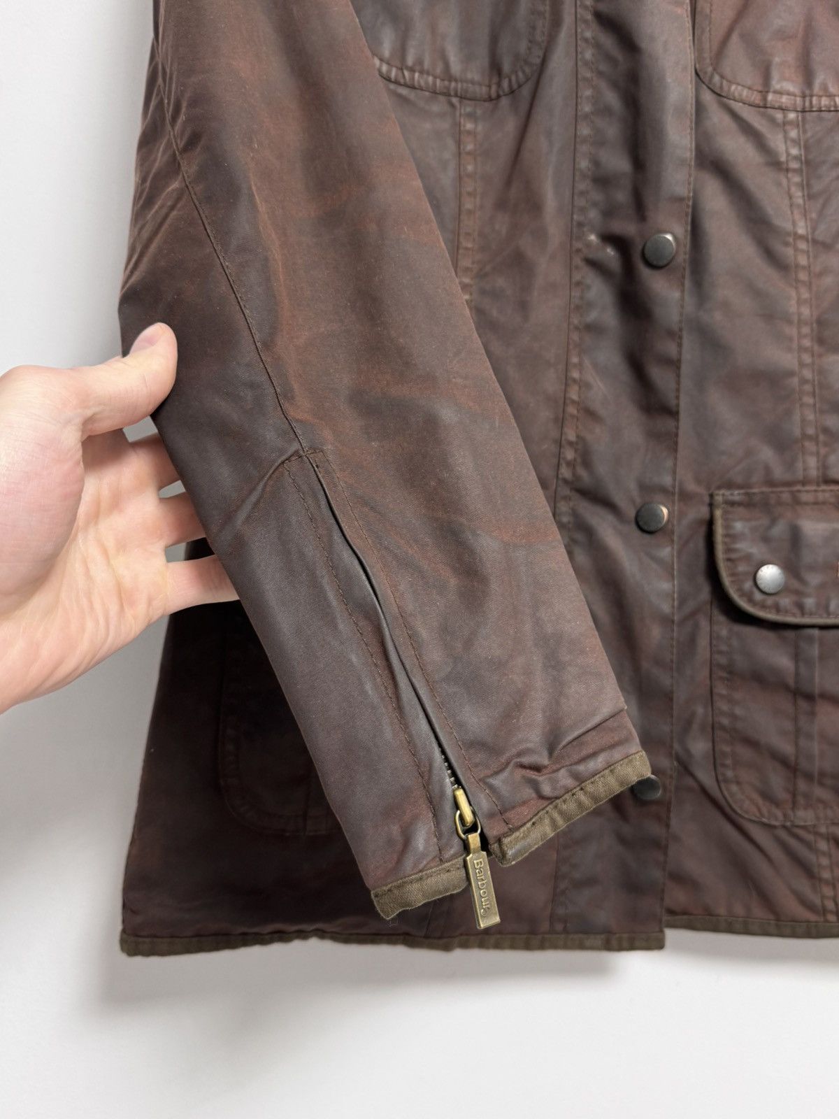 Barbour Barbour Vintage Waxed Y2K style brown Size S / US 4 / IT 40 - 6 Thumbnail