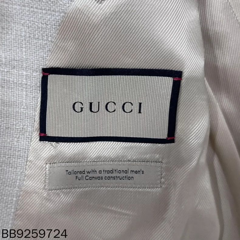 Gucci Gucci Solid color suit with gold buckle 2502-Nextarrow Size 34R - 5 Thumbnail