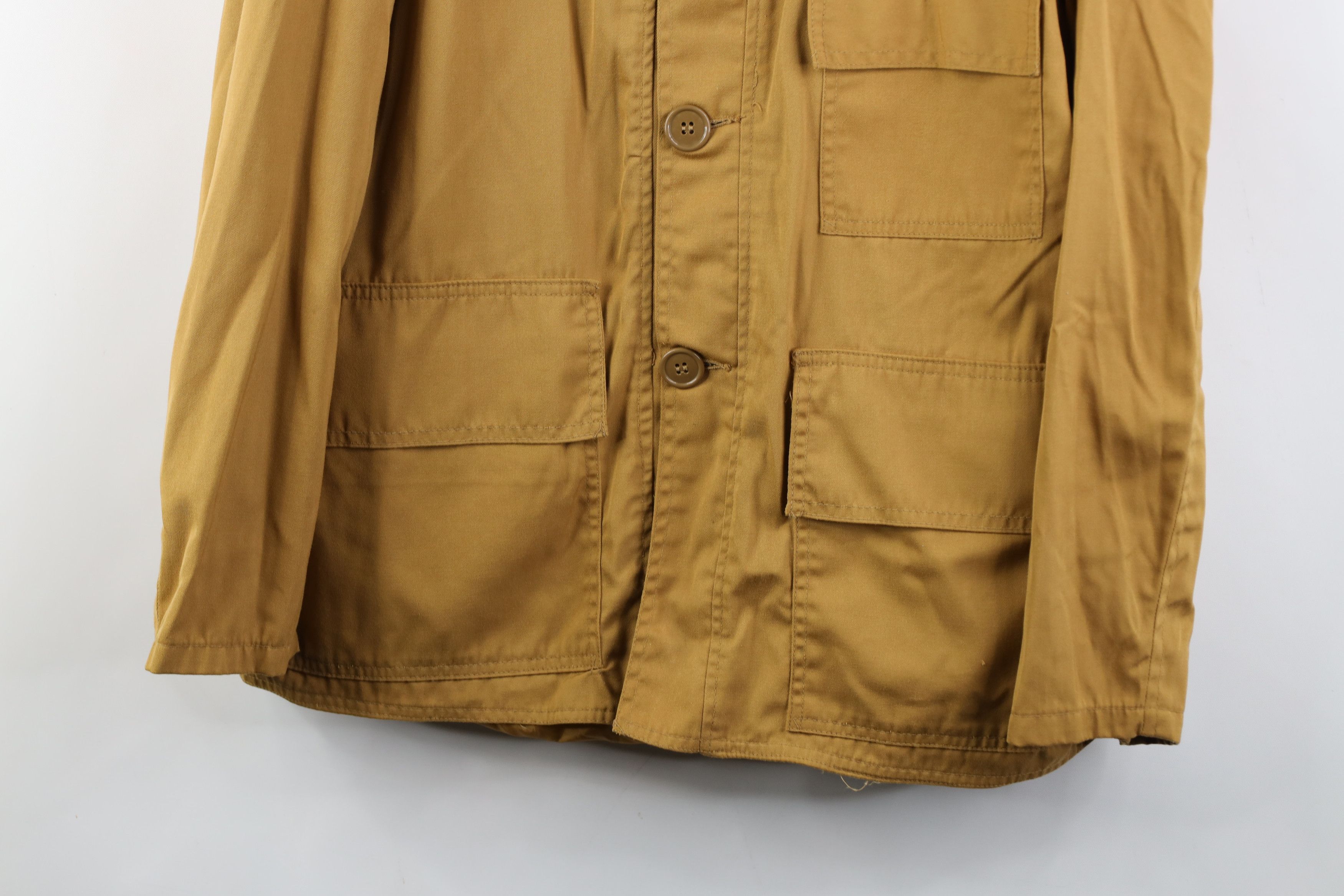 Vintage Vintage 70s Streetwear Outdoor Hunting Birding Jacket Brown Size US M / EU 48-50 / 2 - 3 Thumbnail