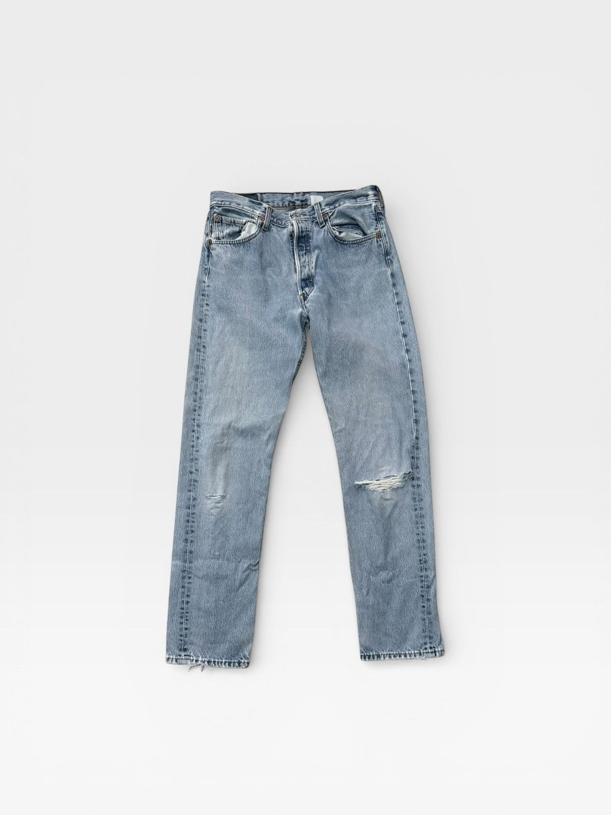Levi's Vintage Clothing Vintage 00’s Levi’s 501 XX Denim Washed Jeans Size US 30 / EU 46 - 1 Thumbnail