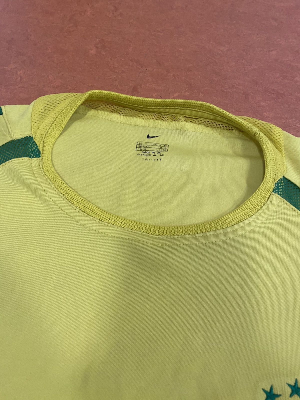 Nike × Vintage Ronaldo Brazil 2002 WORLD CUP PLAYER ISSUE Soccer Jersey XL Size US L / EU 52-54 / 3 - 5 Thumbnail