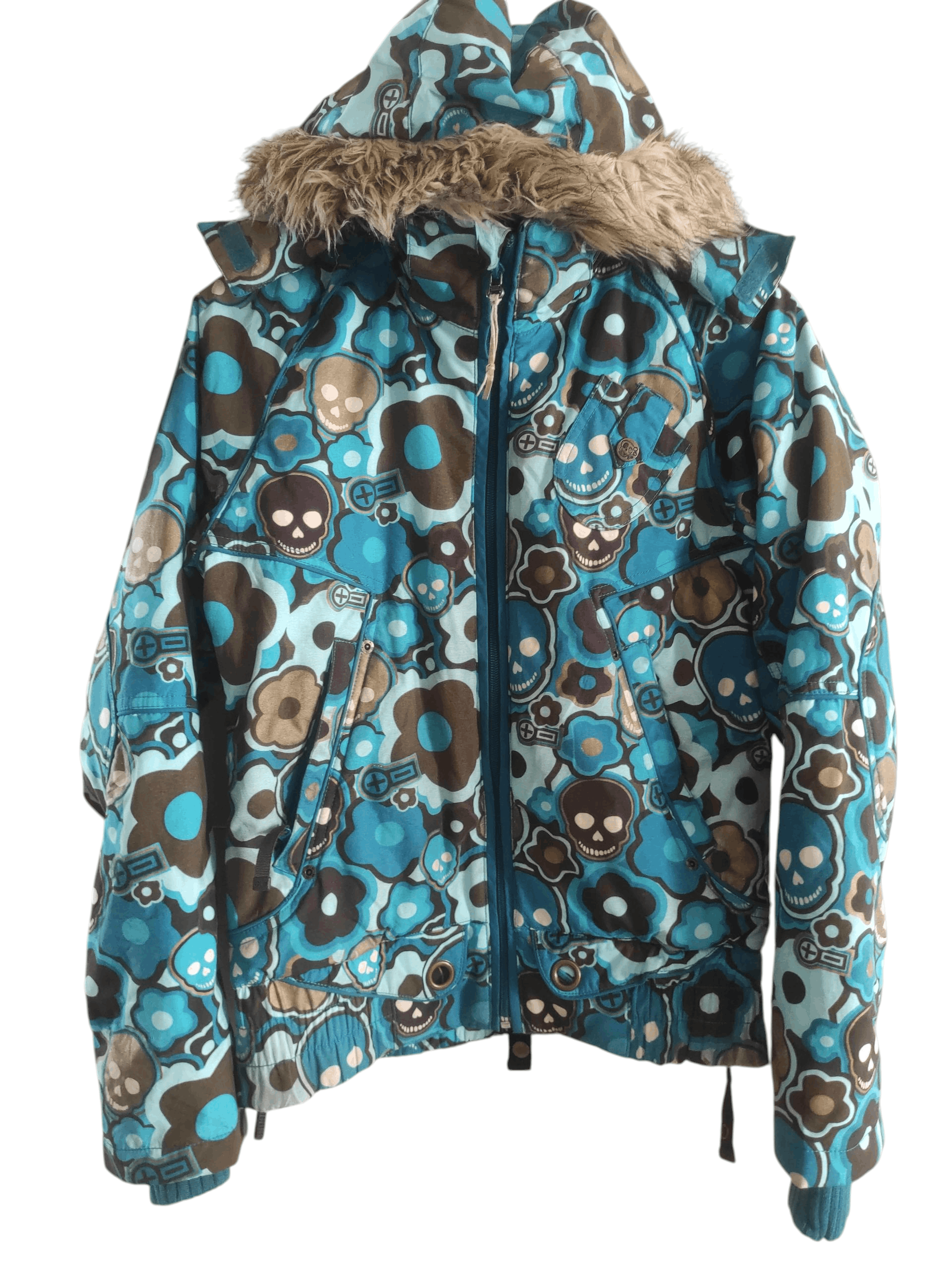 Other Plus minus Ski Jacket Fur trim Hoodie jacket Size M / US 6-8 / IT 42-44 - 2 Thumbnail