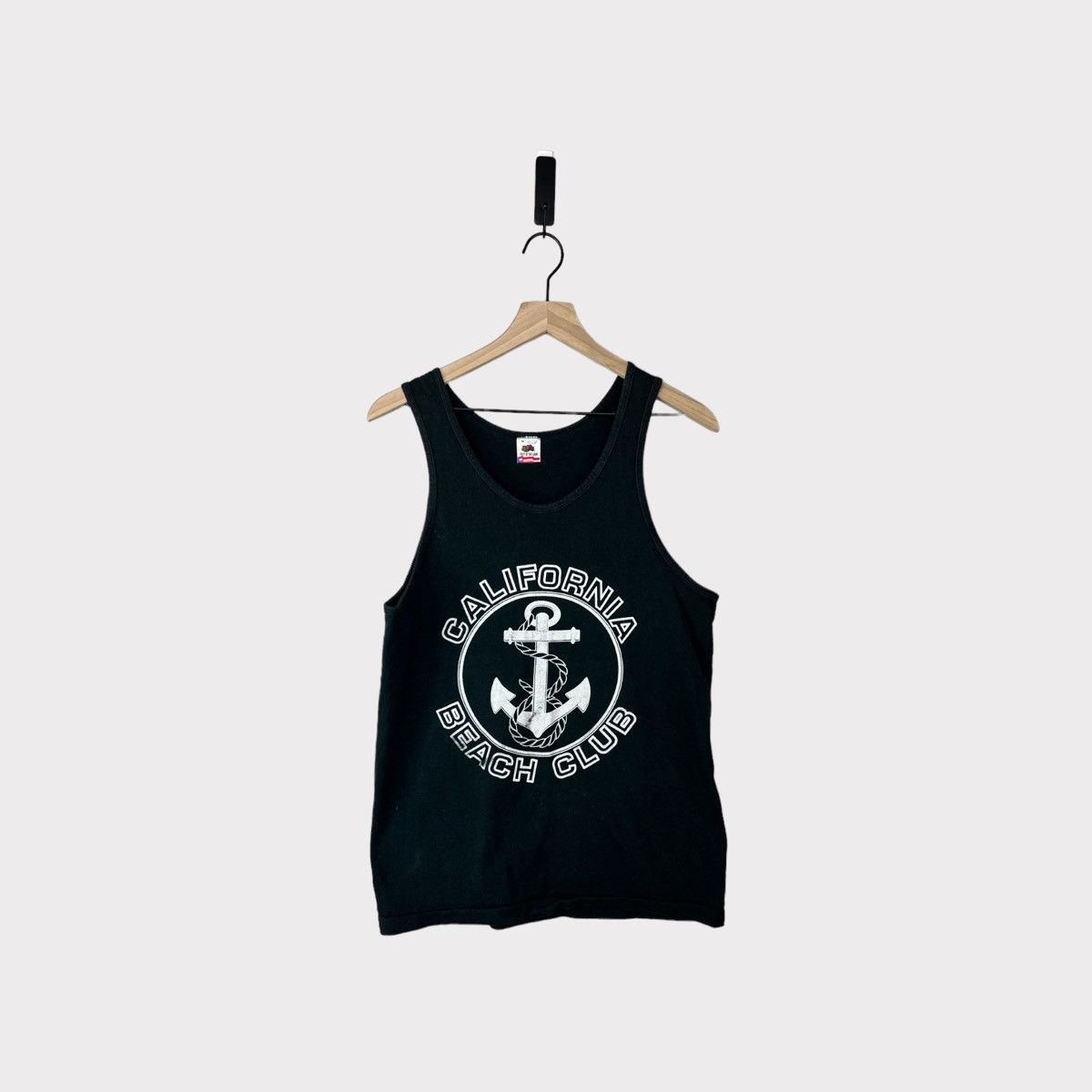 Fruit Of The Loom × Vintage Vintage 1990's California Beach Club Tank Top Size M / US 6-8 / IT 42-44 - 3 Thumbnail