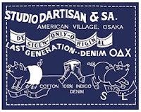 Japanese Brand Vintage Studio D'Artisan 54 Square Field Script Tee Size US M / EU 48-50 / 2 - 14 Thumbnail