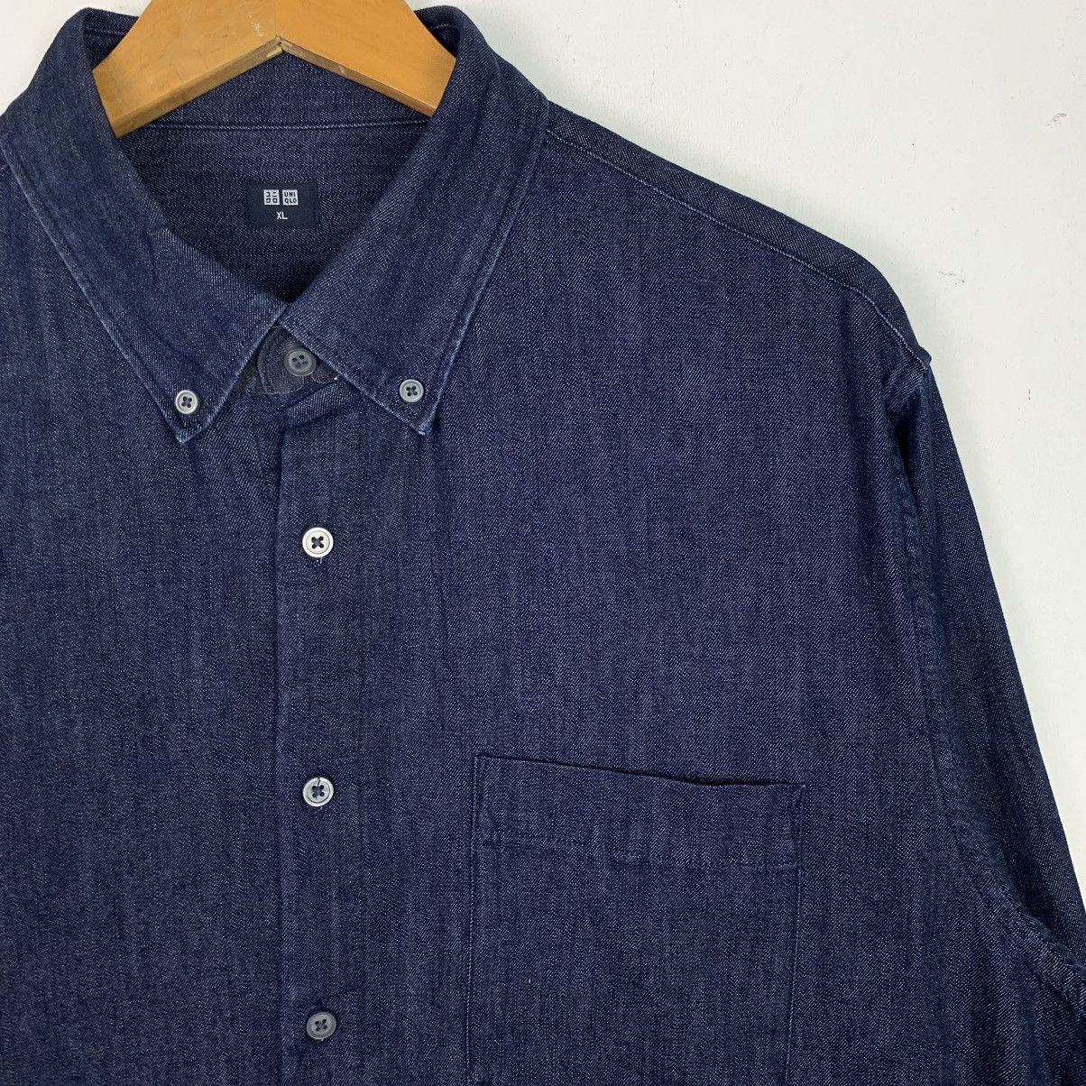 Uniqlo Uniqlo Denim long sleeve Jacket Size US XL / EU 56 / 4 - 3 Thumbnail