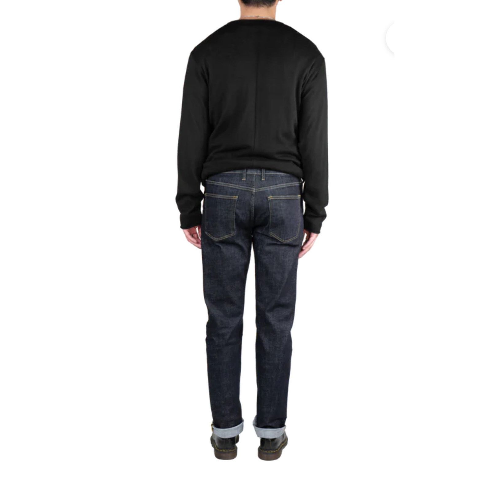 DSTLD DSTLD- Slim Dark Wash Resin Timber Stitch /30x32 Size US 30 / EU 46 - 2 Thumbnail