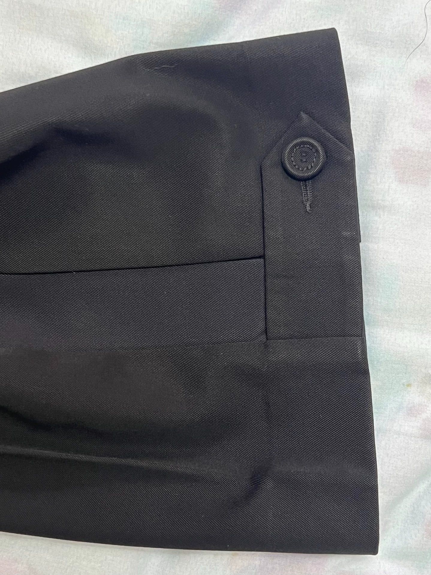 Dior Dior Runway Wool Trousers Men's Black 52 Size US 36 / EU 52 - 4 Thumbnail