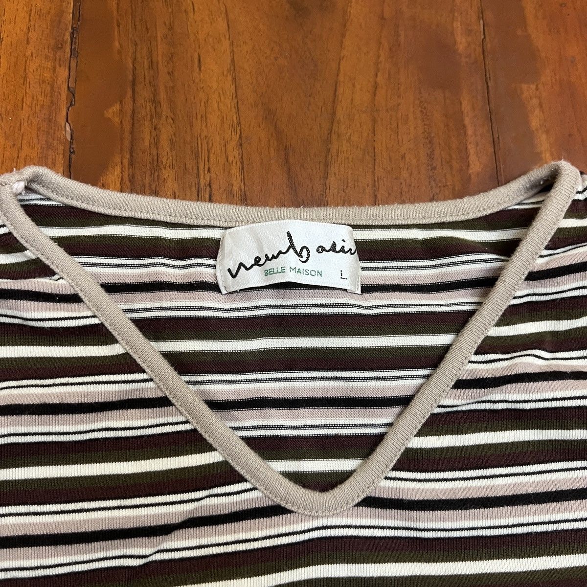 Japanese Brand Belle maison shirt Size M / US 6-8 / IT 42-44 - 2 Thumbnail