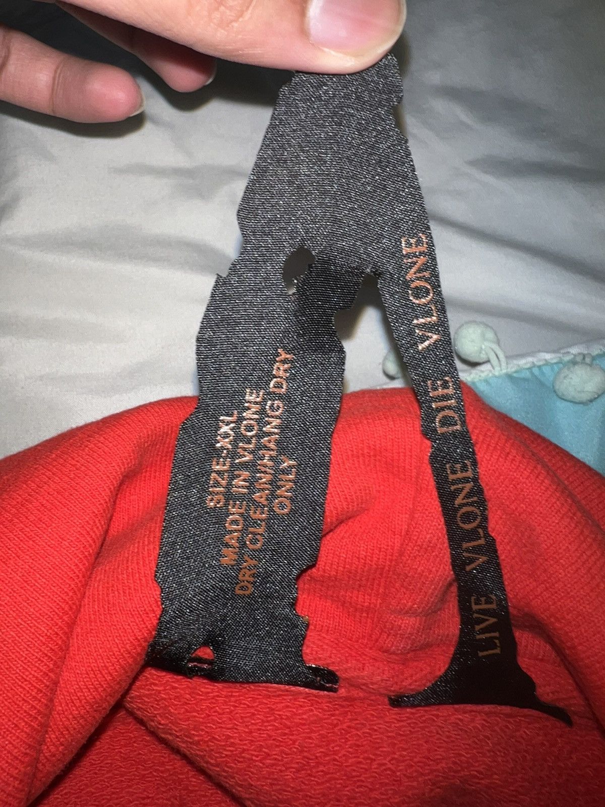 Vlone *Playboi Carti Red ATL Staple Hoodie Size US XXL / EU 58 / 5 - 16 Thumbnail