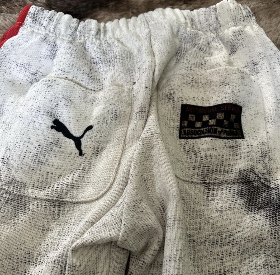 A$AP Rocky × Puma Puma x Asap rocky White Sweatpants Size US 29 - 3 Thumbnail