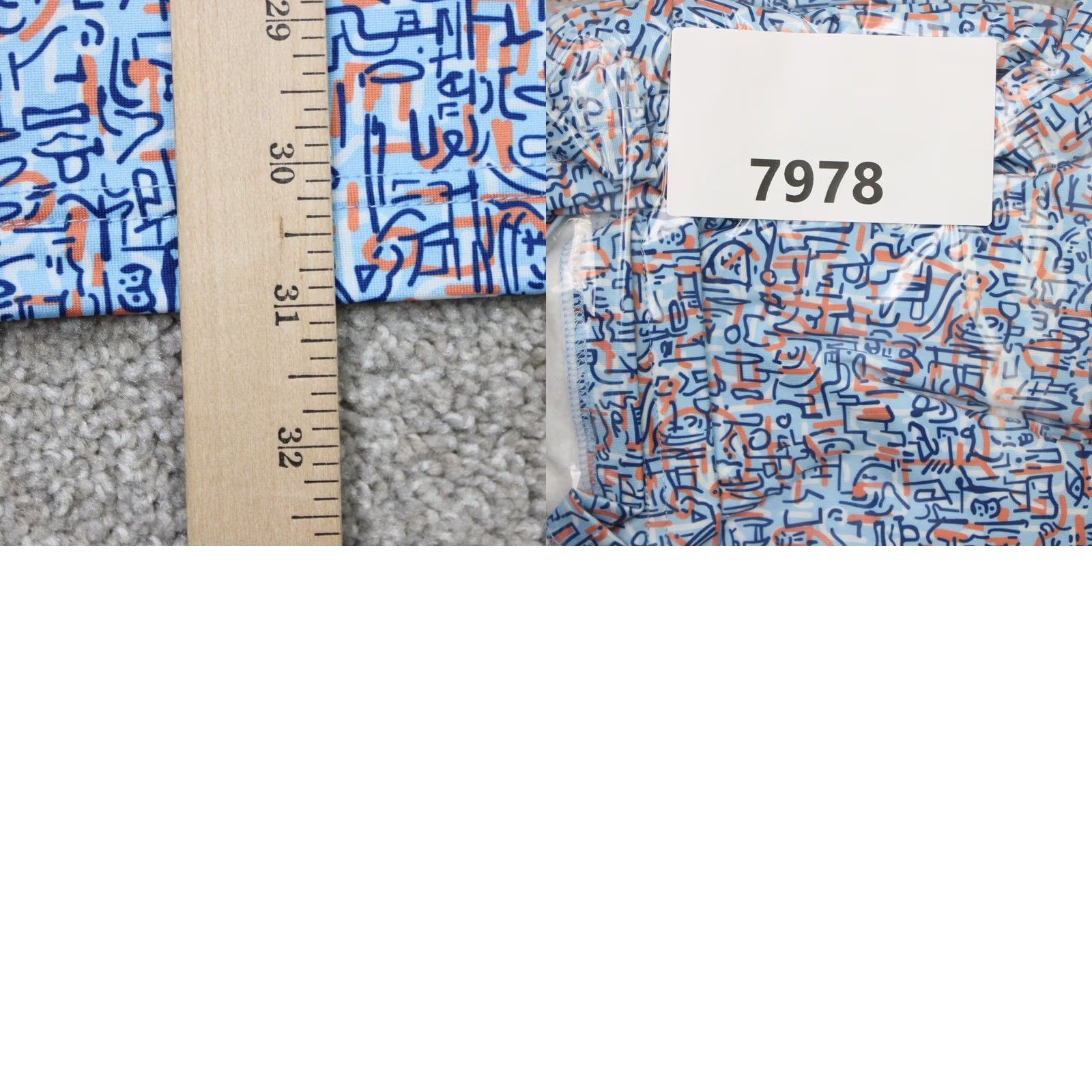 Vintage Maelreg Performance Sweatshirt Mens 2XL Blue/Orange Geometric Golf 1/4 Zip L/S Size US XXL / EU 58 / 5 - 9 Thumbnail
