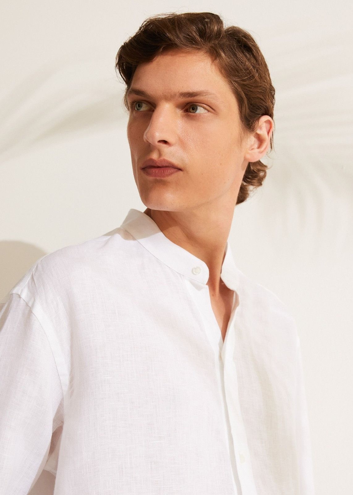 Loro Piana o1srvl11e0924 Jeri Shirt in White Size US S / EU 44-46 / 1 - 4 Thumbnail