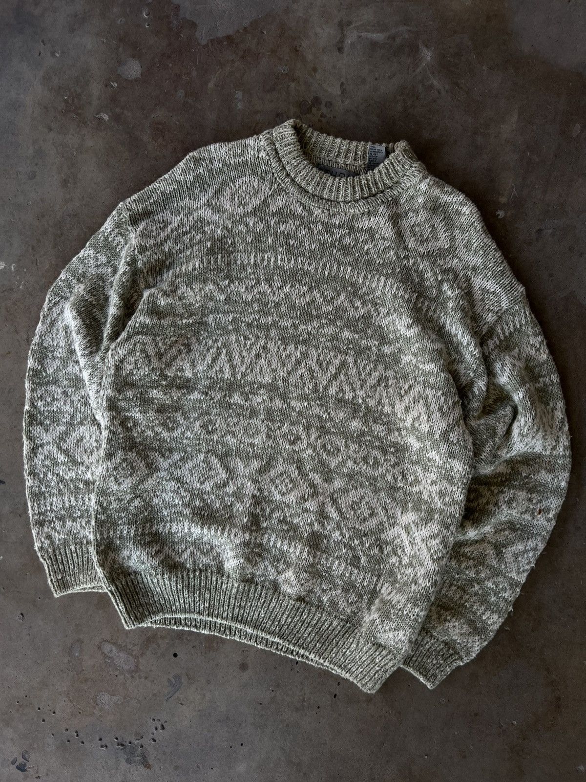Vintage Vintage 90’s Knit 🧶 Quality Essential Sweatshirt Crewneck Size US XL / EU 56 / 4 - 2 Thumbnail